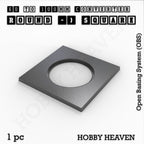 Round to Square Bases Shape and Size Converters 3d Print Full Range
