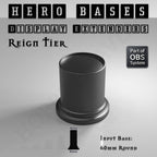 Hero Bases Display Extenders | Round and Ovals | Convert Gaming Bases to Display Bases & Plinths