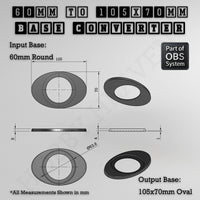 Round To Oval Bases Size Converters 3d Print Full Range
