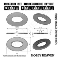 Oval To Oval Bases Size Converters 3d Print Full Range
