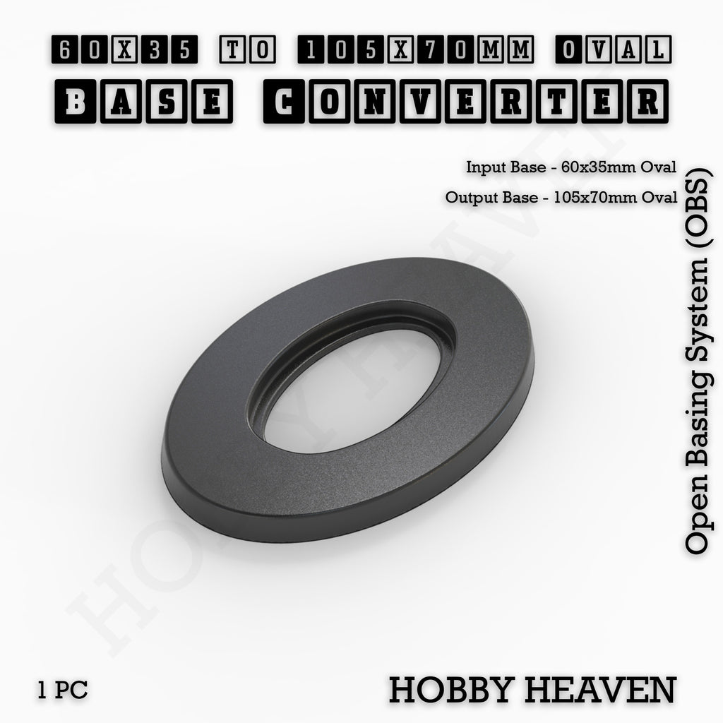 Oval To Oval Bases Size Converters 3d Print Full Range