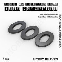 Oval To Oval Bases Size Converters 3d Print Full Range