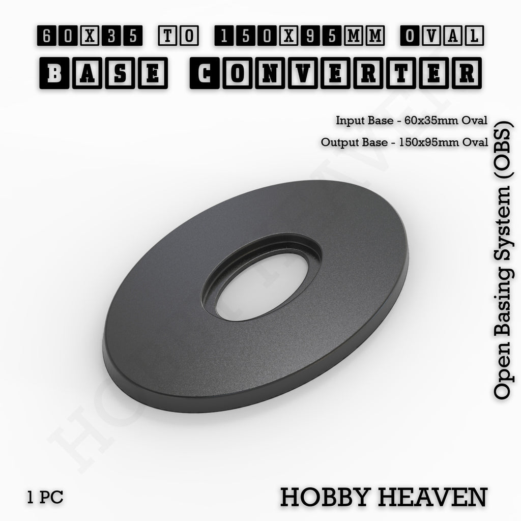 Oval To Oval Bases Size Converters 3d Print Full Range