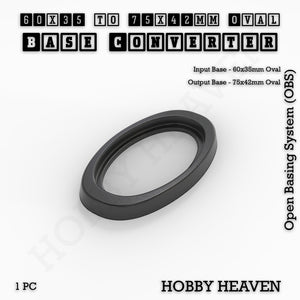 Oval To Oval Bases Size Converters 3d Print Full Range