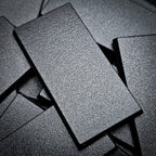 60x30mm Rectangle Plain Plastic Bases - Hobby Heaven