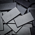 60x30mm Rectangle Plain Plastic Bases - Hobby Heaven