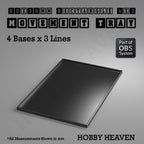 Rectangle Movement Trays | Cavalry & Monsters | 50×25-100×60mm | OBS System