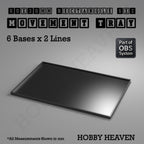 Rectangle Movement Trays | Cavalry & Monsters | 50×25-100×60mm | OBS System