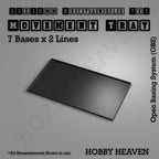 Rectangle Movement Trays | Cavalry & Monsters | 50×25-100×60mm | OBS System