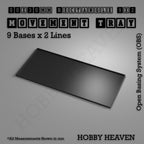 Rectangle Movement Trays | Cavalry & Monsters | 50×25-100×60mm | OBS System