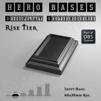 Hero Bases Display Extenders | Squares and Rectangles | Convert Gaming Bases to Display Bases & Plinths