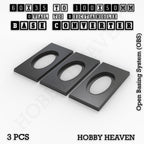 Wargaming Oval to Rectangle Base Converters – Tabletop Games | 3D Printed Tabletop Accessories