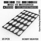Wargaming Oval to Rectangle Base Converters – Tabletop Games | 3D Printed Tabletop Accessories