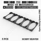 Wargaming Oval to Rectangle Base Converters – Tabletop Games | 3D Printed Tabletop Accessories