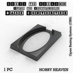 Wargaming Oval to Rectangle Base Converters – Tabletop Games | 3D Printed Tabletop Accessories