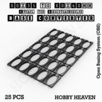 Wargaming Oval to Rectangle Base Converters – Tabletop Games | 3D Printed Tabletop Accessories