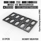 Wargaming Oval to Rectangle Base Converters – Tabletop Games | 3D Printed Tabletop Accessories