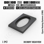 Wargaming Oval to Rectangle Base Converters – Tabletop Games | 3D Printed Tabletop Accessories