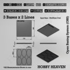 Oval to Rectangle Movement Tray Adapters