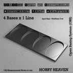 Oval to Rectangle Movement Tray Adapters