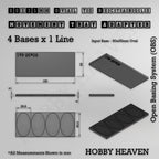 Oval to Rectangle Movement Tray Adapters