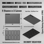 Oval to Rectangle Movement Tray Adapters