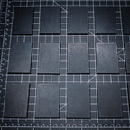 60x40mm Rectangular Plain Plastic Bases - Hobby Heaven