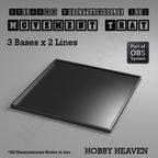 Rectangle Movement Trays | Cavalry & Monsters | 50×25-100×60mm | OBS System
