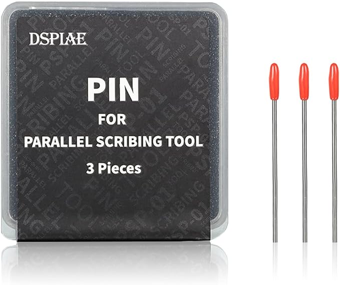PSP-01 box beside three pins with red caps over their points