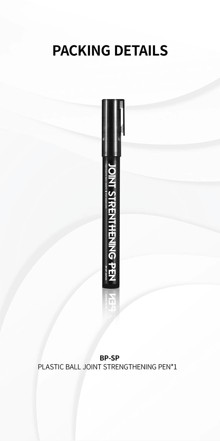 DSPIAE packing details: one BP-SP plastic ball joint strengthening pen
