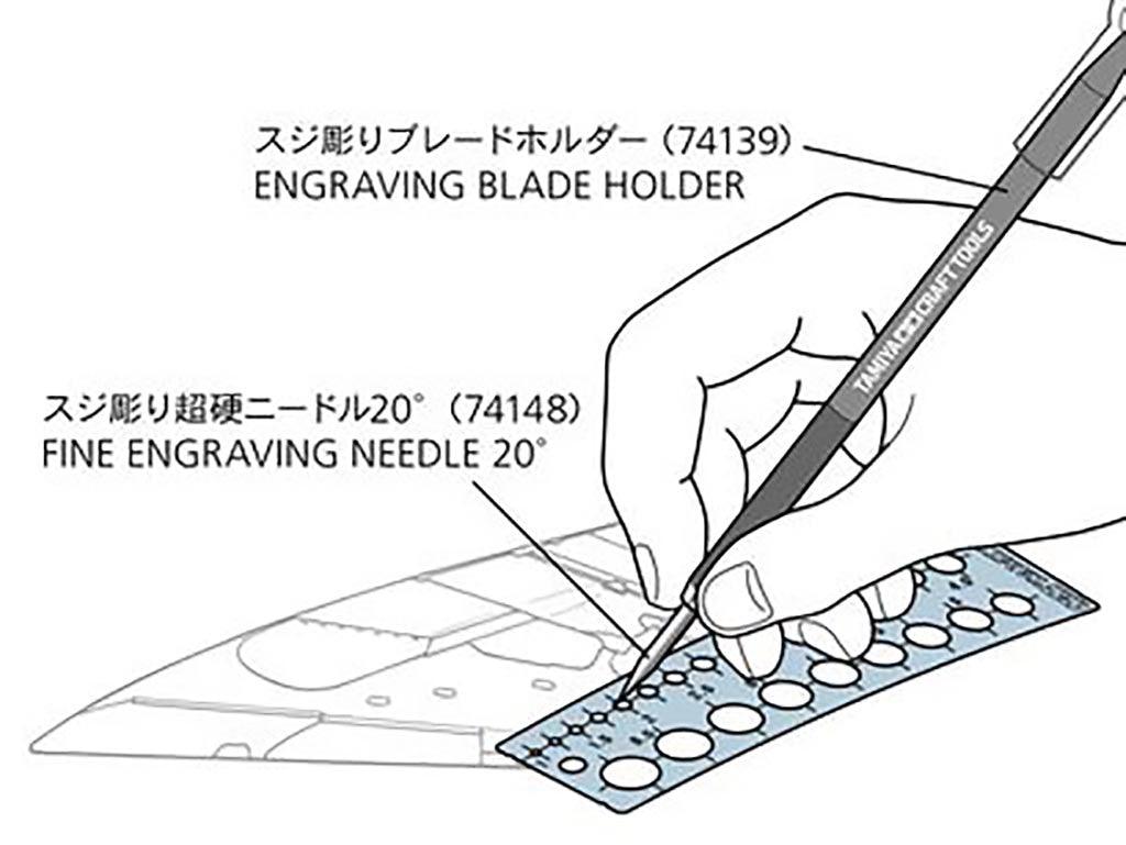 Tamiya Fine Engraving Needle 74148 - Hobby Heaven