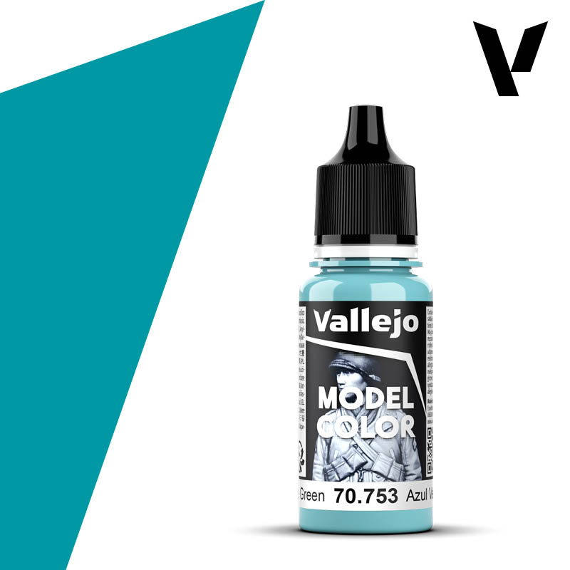 Vallejo Light Blue Green Model Color 70.753