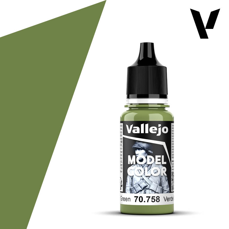 Vallejo Bright Green Model Color 70.758