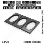 Wargaming Oval to Rectangle Base Converters – Tabletop Games | 3D Printed Tabletop Accessories