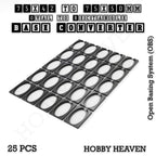 Wargaming Oval to Rectangle Base Converters – Tabletop Games | 3D Printed Tabletop Accessories