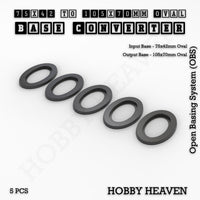 Oval To Oval Bases Size Converters 3d Print Full Range
