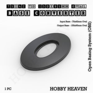 Oval To Oval Bases Size Converters 3d Print Full Range