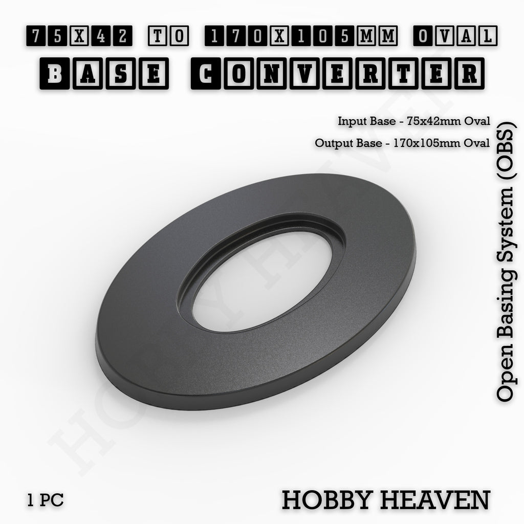 Oval To Oval Bases Size Converters 3d Print Full Range