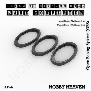 Oval To Oval Bases Size Converters 3d Print Full Range