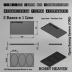 Oval to Rectangle Movement Tray Adapters