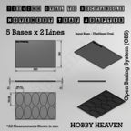 Oval to Rectangle Movement Tray Adapters