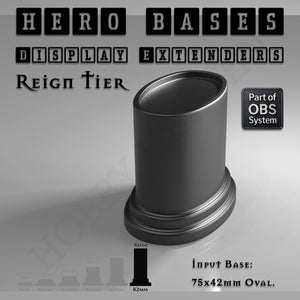 Hero Bases Display Extenders | Convert Gaming Bases to Display Bases & Plinths