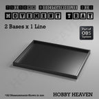 Rectangle Movement Trays | Cavalry & Monsters | 50×25-100×60mm | OBS System