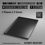 Rectangle Movement Trays | Cavalry & Monsters | 50×25-100×60mm | OBS System