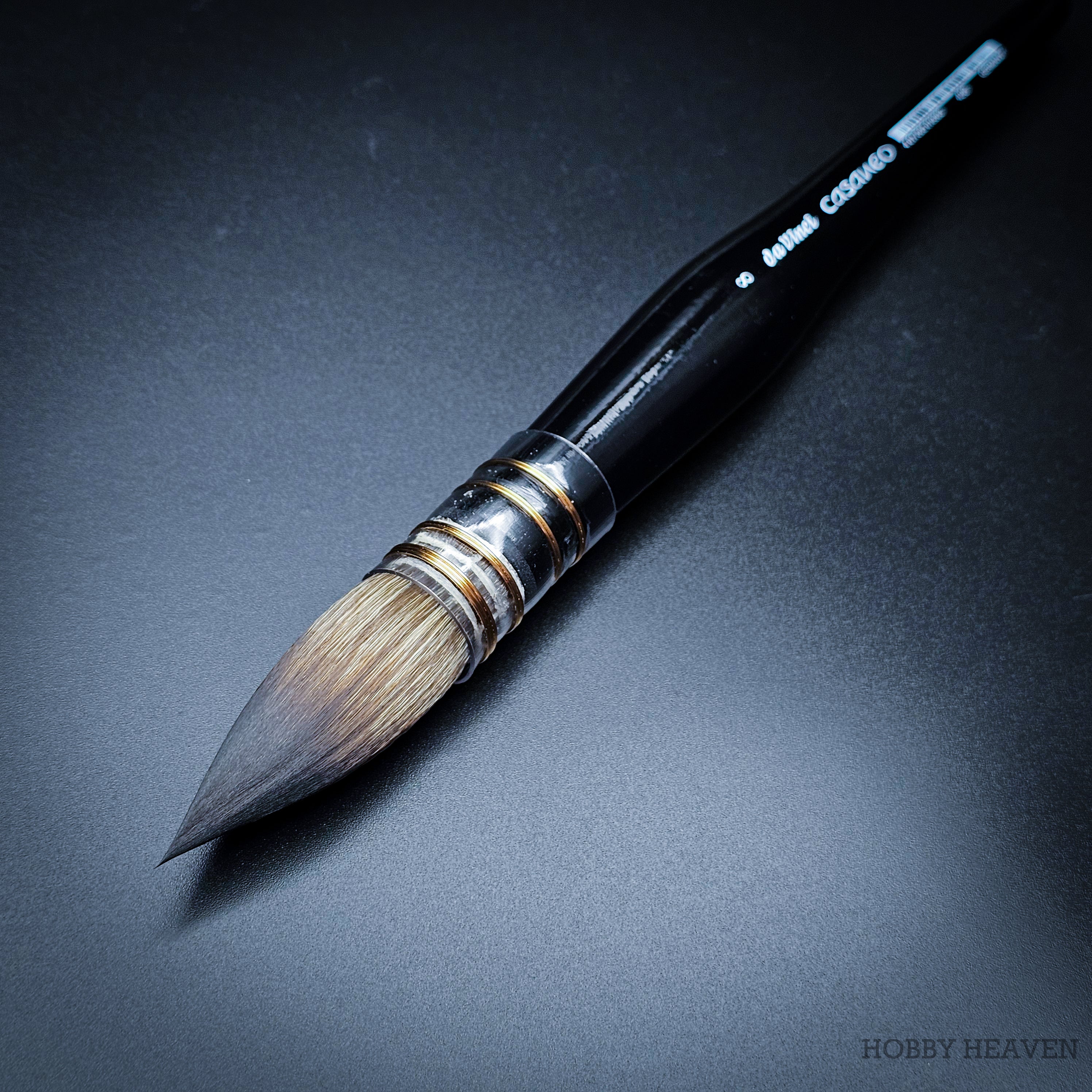 da Vinci Casaneo Series 498 synthetic squirrel wash brush, size 8