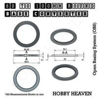 Round Bases Size Converters Round to Round 3d Print Full Range
