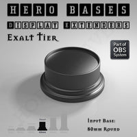 Hero Bases Display Extenders | Convert Gaming Bases to Display Bases & Plinths
