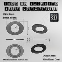 Round To Oval Bases Size Converters 3d Print Full Range
