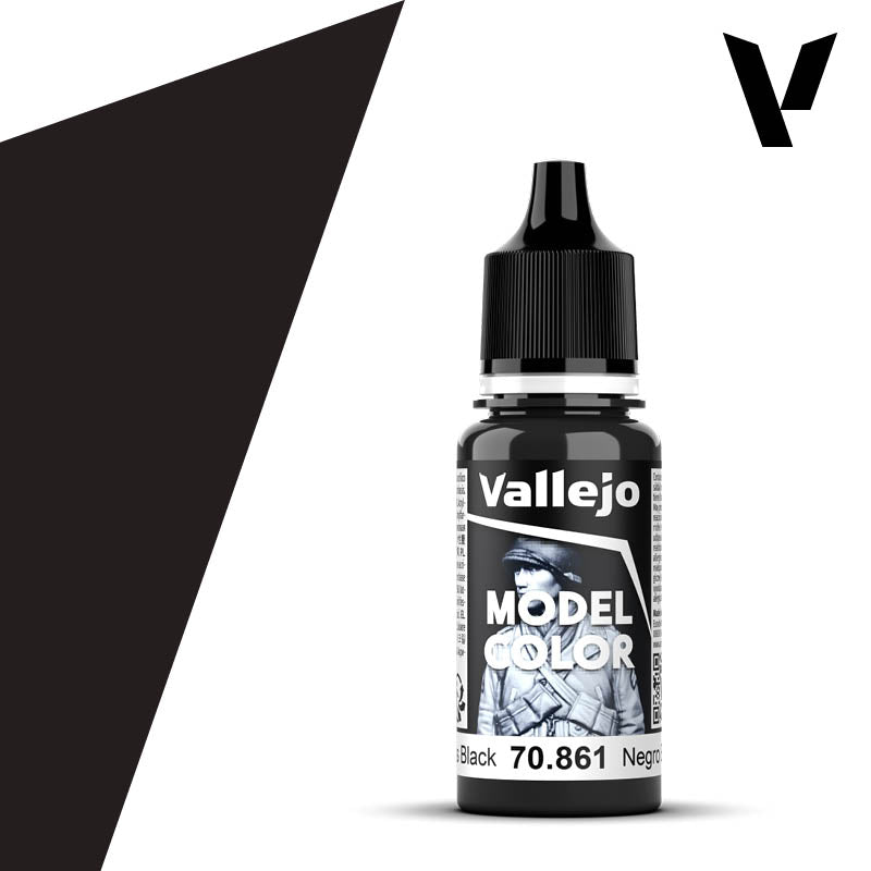 Vallejo Gloss Black Model Color 17ml 70.861