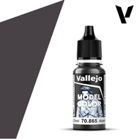Vallejo Metallic Oily Steel Model Color 17ml 70.865